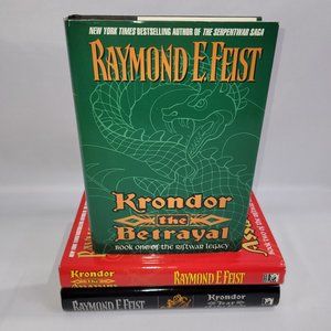 Raymond Feist Book Club Hardcover Riftwar Legacy 3 Novel Trilogy